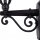 Elégante lampe dextérieur noire 56 cm protégée contre la pluie