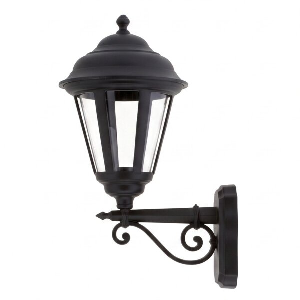 Lampe dextérieur noire antique Rustique IP44 aluminium