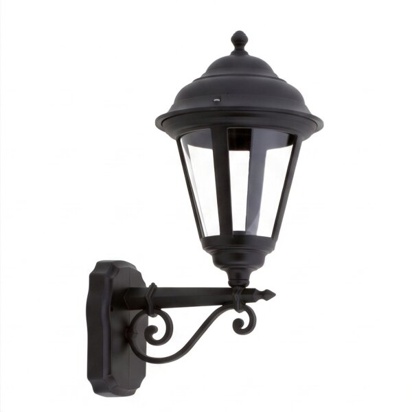 Lampe dextérieur noire antique Rustique IP44 aluminium