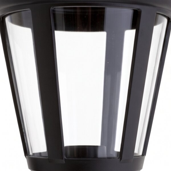 Lampe dextérieur noire antique Rustique IP44 aluminium