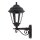 Lampe dextérieur noire antique Rustique IP44 aluminium