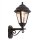 Lampe dextérieur noire antique Rustique IP44 aluminium