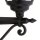 Lampe dextérieur noire antique Rustique IP44 aluminium