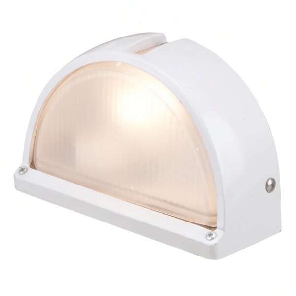 Applique extérieure aluminium IP44 Maritim Blanc BILLAND