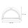 Applique extérieure aluminium IP44 Maritim Blanc BILLAND