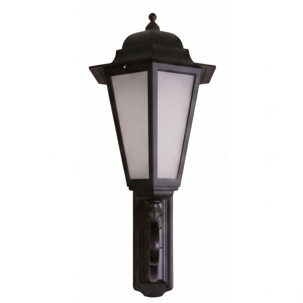 Lanterne murale rustique BRIANA Noir H:80cm grande