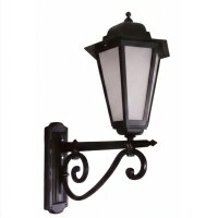 Lanterne murale rustique BRIANA Noir H:80cm grande