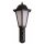 Lanterne murale rustique BRIANA Noir H:80cm grande