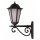 Lanterne murale rustique BRIANA Noir H:80cm grande
