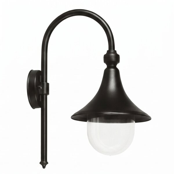 Applique extérieure Noir Rustique IP43 E27 CELESTE