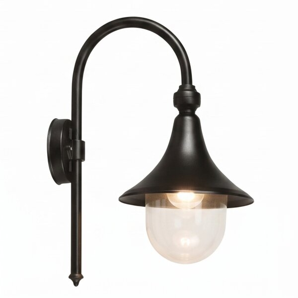 Applique extérieure Noir Rustique IP43 E27 CELESTE