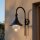 Applique extérieure Noir Rustique IP43 E27 CELESTE