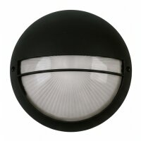 Lampe dextérieur ronde noire Ø26cm IP44...