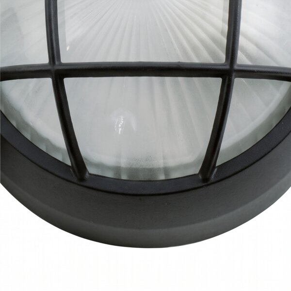 Lampe murale extérieure Ø19cm aluminium IP44 Maritim Bullauge
