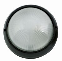 Lampe dextérieur ronde noire Ø26cm IP44...