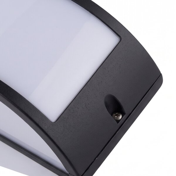 Applique Extérieur Noir Blanc IP44 E27 Aluminium Outdoor