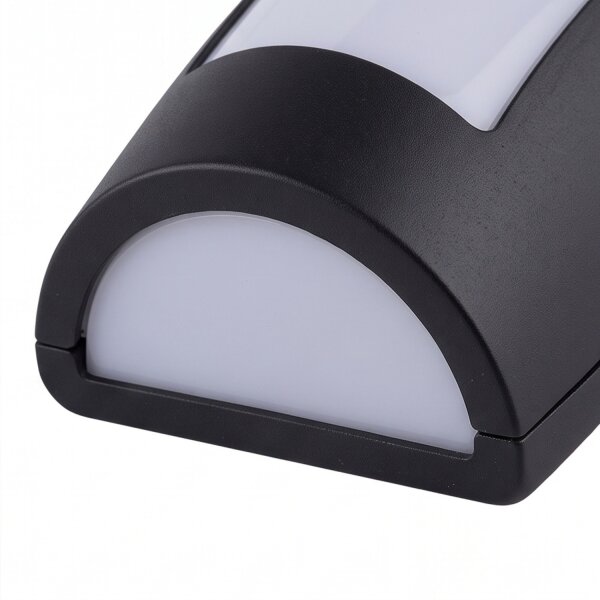 Applique Extérieur Noir Blanc IP44 E27 Aluminium Outdoor