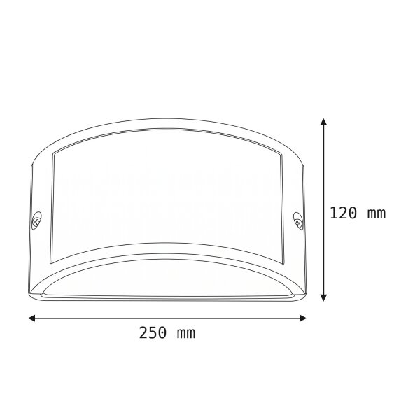 Applique Extérieur Noir Blanc IP44 E27 Aluminium Outdoor