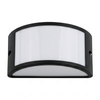 Applique Extérieur Noir Blanc IP44 E27 Aluminium...