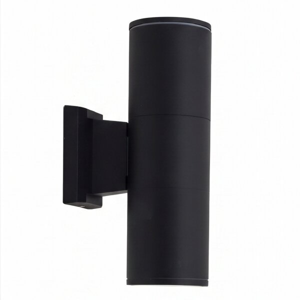 Up Down luminaire extérieur noir IP54 aluminium E27