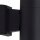 Up Down luminaire extérieur noir IP54 aluminium E27