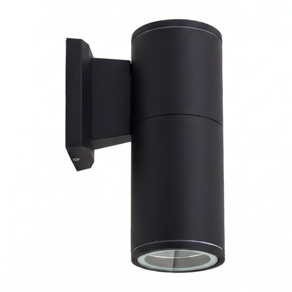 Lampe dextérieur noir IP54 aluminium E27 Moderne DURSENS