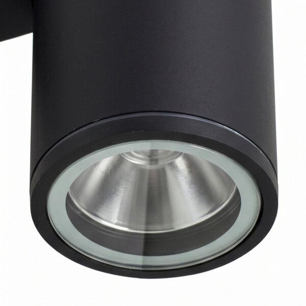 Lampe dextérieur noir IP54 aluminium E27 Moderne DURSENS
