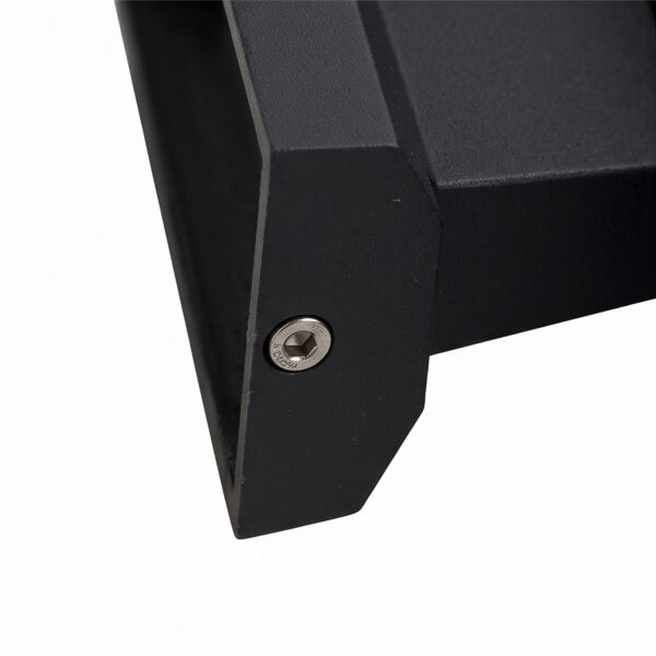 Lampe dextérieur noir IP54 aluminium E27 Moderne DURSENS