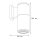 Lampe dextérieur noir IP54 aluminium E27 Moderne DURSENS