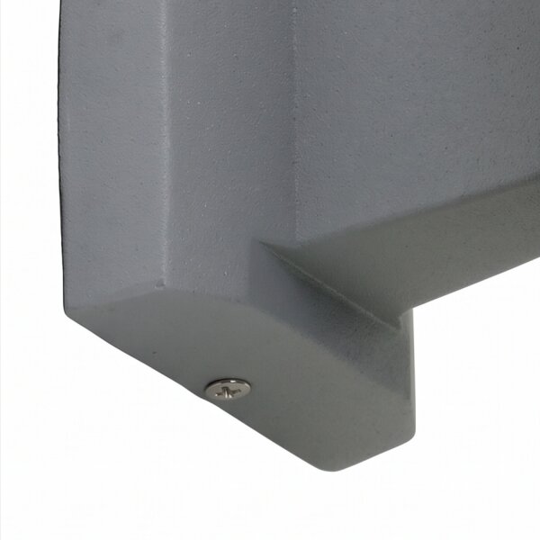 Applique extérieure IP54 Aluminium Gris E27 Moderne DURSENS