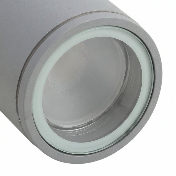 Applique extérieure IP54 Aluminium Gris E27 Moderne DURSENS