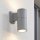Applique extérieure IP54 Aluminium Gris E27 Moderne DURSENS