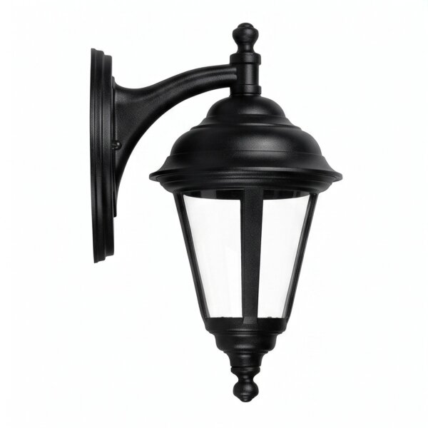 Applique extérieure Noir Rustique Aluminium IP44 ELEANOR