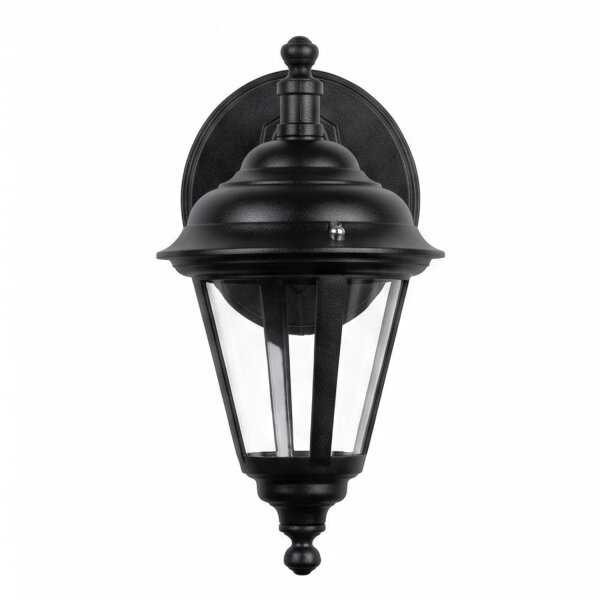 Applique extérieure Noir Rustique Aluminium IP44 ELEANOR