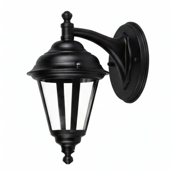 Applique extérieure Noir Rustique Aluminium IP44 ELEANOR