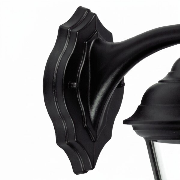 Applique extérieure Noir Rustique Aluminium IP44 ELEANOR