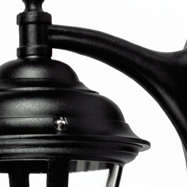 Applique extérieure Noir Rustique Aluminium IP44 ELEANOR