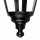 Applique extérieure Noir Rustique Aluminium IP44 ELEANOR