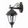 Applique murale rustique IP44 aluminium noir E27