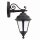 Applique murale rustique IP44 aluminium noir E27