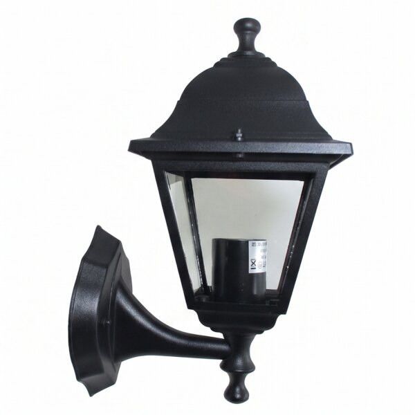 Applique murale rustique Extérieur Noir E27 IP44 Jardin Maison