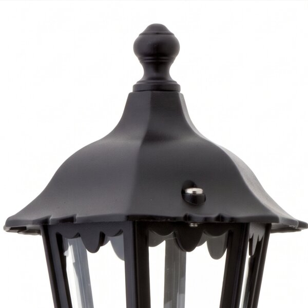 Applique murale rustique Extérieur Noir E27 IP44 Lampe dextérieur