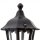 Applique murale rustique Extérieur Noir E27 IP44 Lampe dextérieur