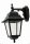 Lampe dext&eacute;rieur noire Rustique H:41cm Aluminium IP44