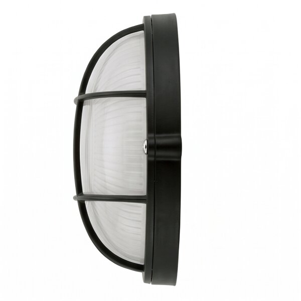Applique maritime extérieure IP44 ronde Ø25cm aluminium