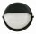 Applique murale ext&eacute;rieure maritime IP44 ronde &Oslash;19cm noir blanc