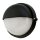 Applique murale extérieure maritime IP44 ronde Ø19cm noir blanc