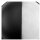 Applique murale extérieure maritime IP44 ronde Ø19cm noir blanc
