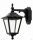 Lanterne murale rustique GENEVIEVE Noir IP44