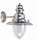 Applique maritime ext&eacute;rieure IP43 en nickel mat E27